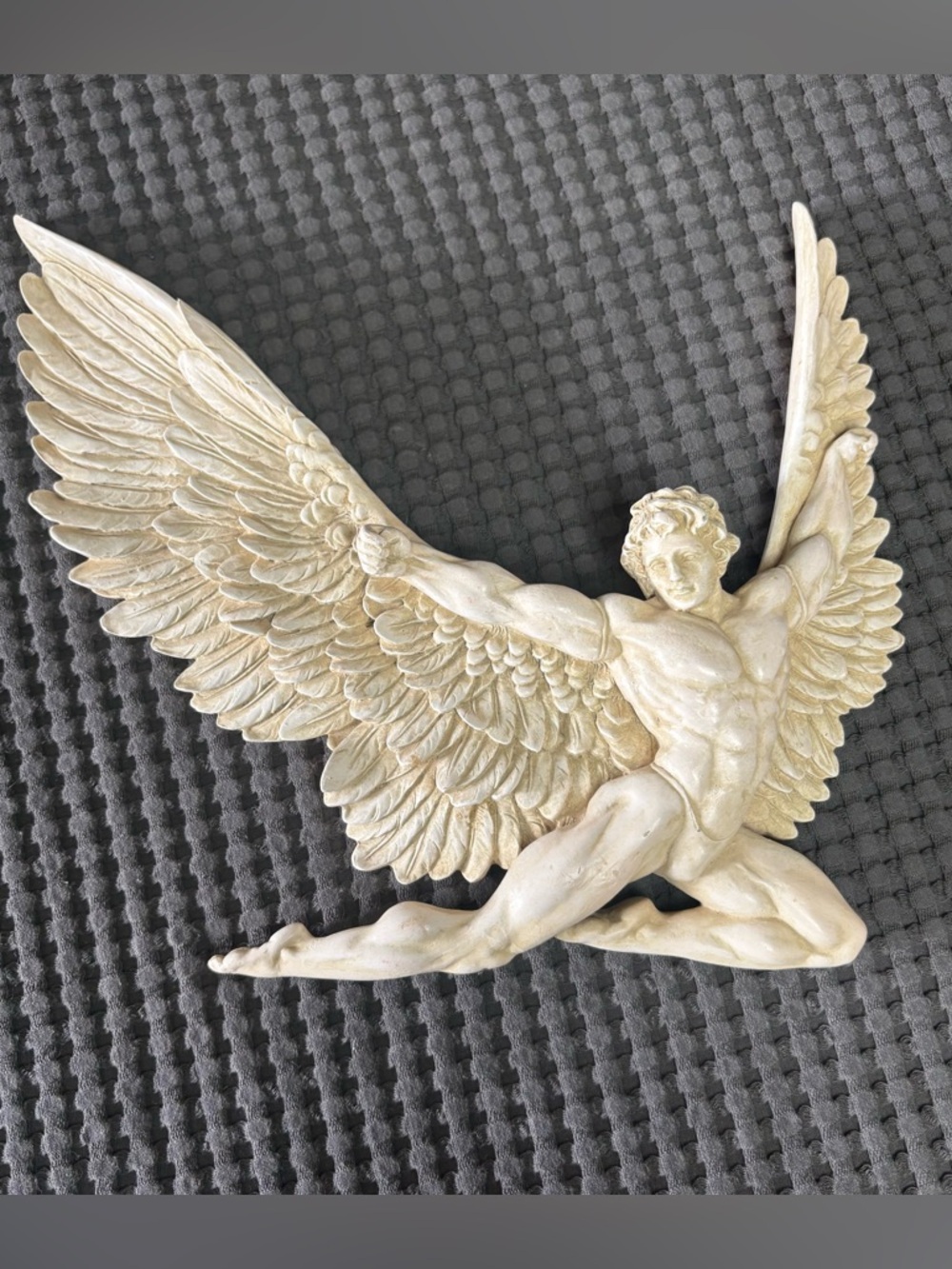 Toscano Icarus Wall Sculpture, Greek Mythology, Fallen Angel, Wall Decor